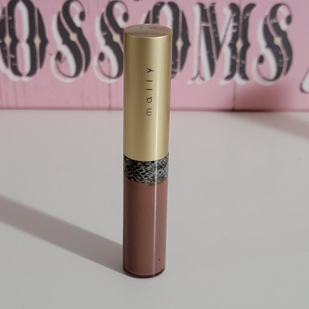 ❤️ Mally Mauve Me Polished Liquid Lipstick Lip Gloss ❤️